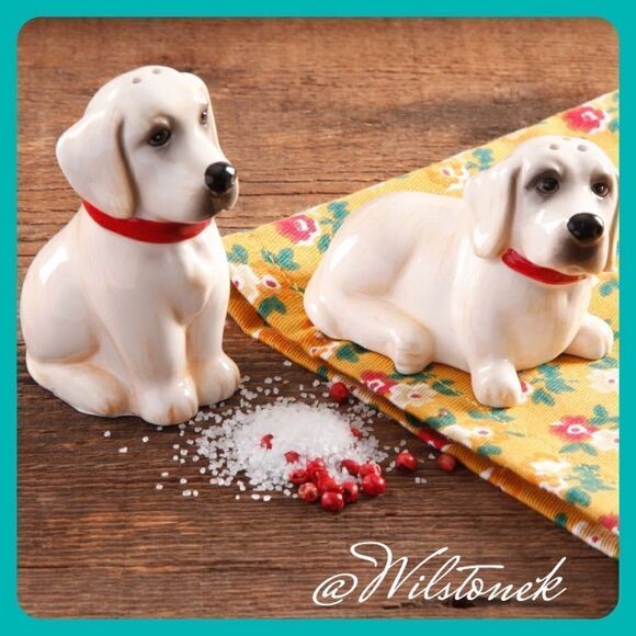 The Pioneer Woman Other - The Pioneer Woman Lucy and Duke  salt & pepper shakers